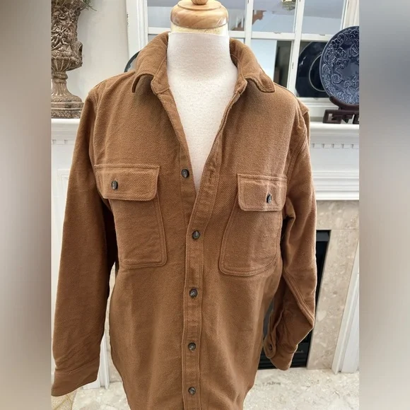 Everlane Men's Brown Corduroy Shirt - Picture 2 of 8